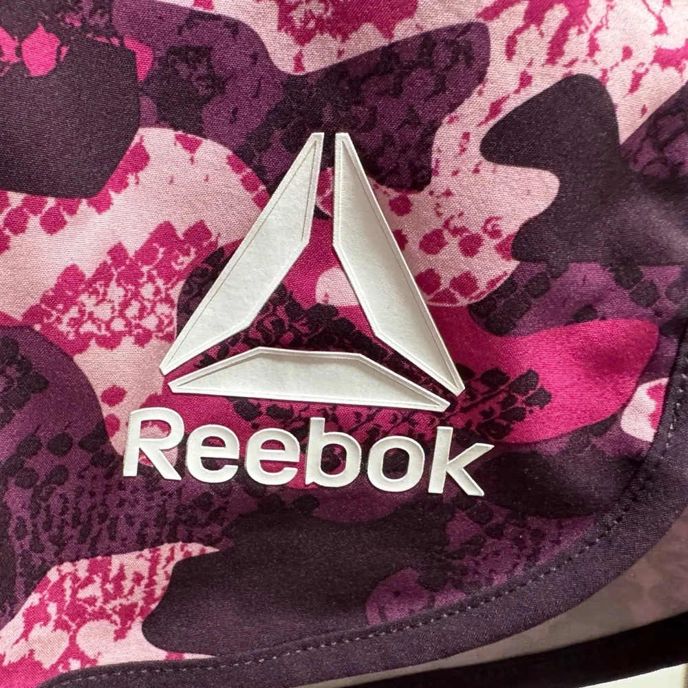 Reebok Purple Camo Running Shorts, size XXL - Picture 3 of 4